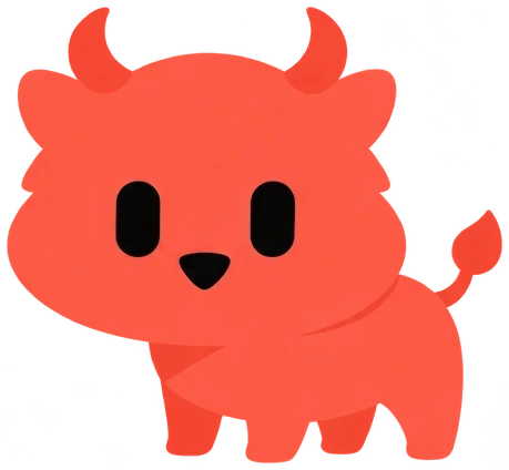 slop inu with bull horns